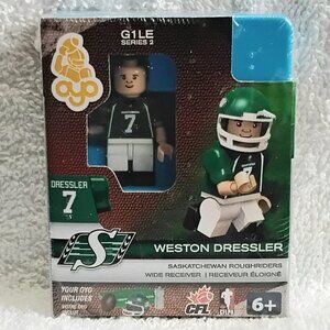 3/$45 Sealed 2013 CFL Weston Dressler G1LE Series 2 by OYO Sports!!